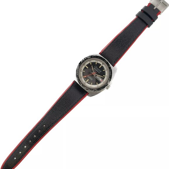 Vintage Condor 125 World Time 21J Men Automatic Wristwatch RondaMatic SwissSteel - Picture 6 of 12